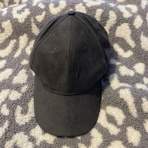 Suede Gray Baseball/Dad Hat